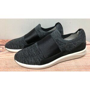 Clarks Unstructured Rio Black Knit Slip On Shoes Womens 11 (x9h)